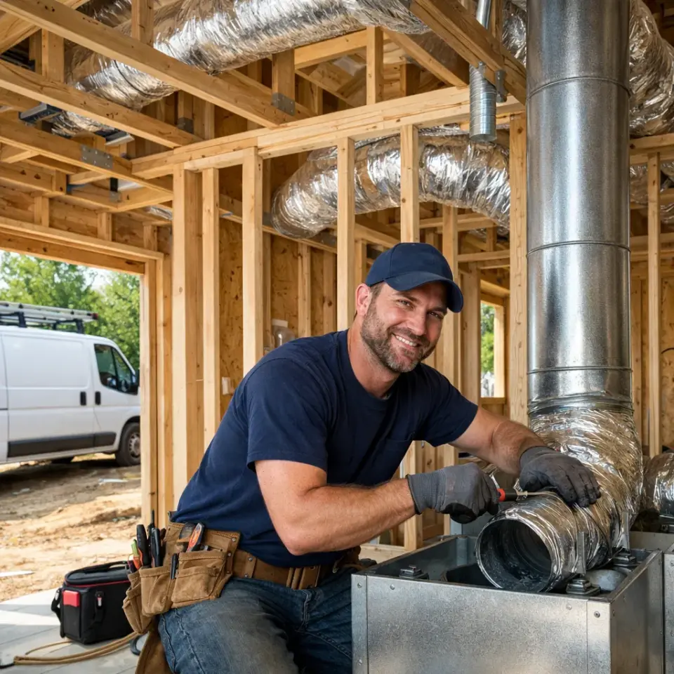 New Construction HVAC Downey